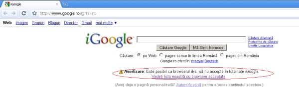 Chrome fail