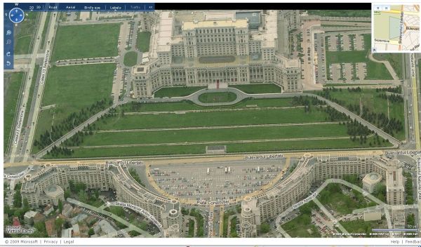 Microsoft Live Maps Piata Constitutiei