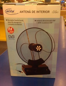 Antena DVB-T din Metro