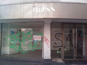 Hugo Boss de pe Calea Victoriei