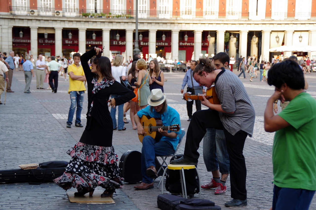 Flamenco stradal - Madrid