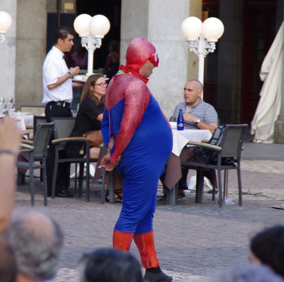 Madrid - Spiderman gras