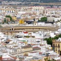 Arena de corida, vazuta din turn