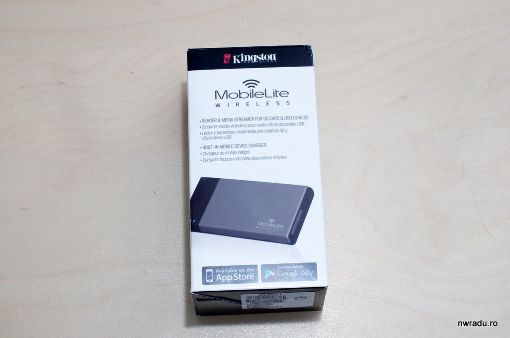 Kingston MobileLite Wireless, transfer wireless de fișiere din memorii externe în telefon