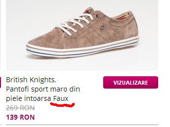 Pielea faux înseamnă piele falsă sau piele întoarsă?