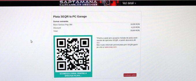 PC Garage este primul magazin IT&C care introduce plata cu SEQR