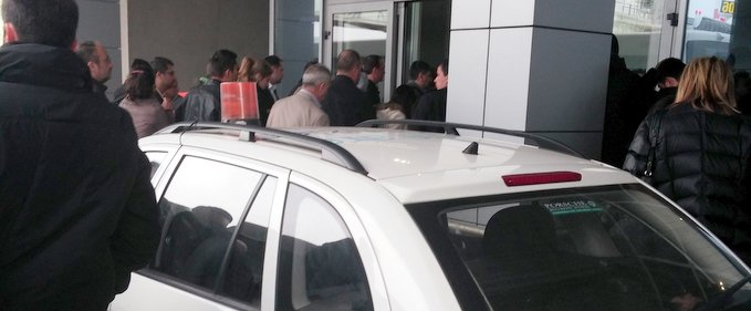 O mârlănie în aeroport