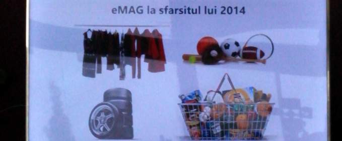 eMAG va vinde haine, produse alimentare, accesorii auto și articole sportive