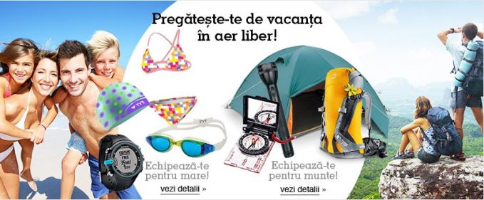 eMAG introduce o categorie uriașă de articole sportive