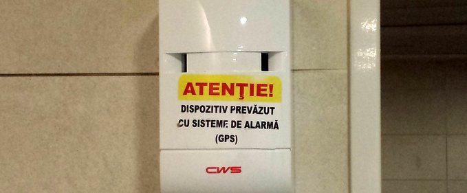 Odorizant monitorizat GPS