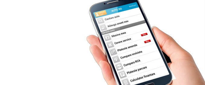 Auto.ro introduce plata amenzilor din telefon, cu cardul