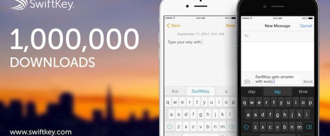 Tastatura SwiftKey este disponibilă pentru iPhone, dar nu include româna în această versiune