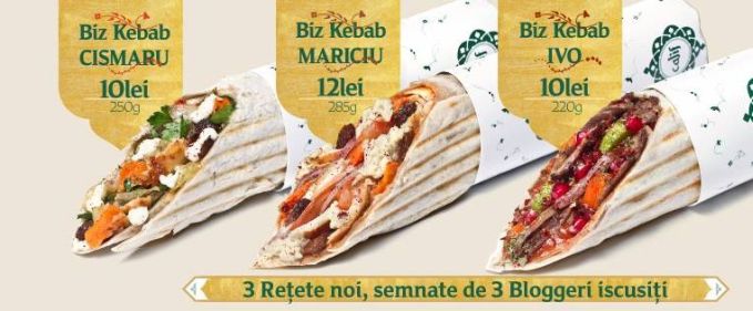 Trei rețete de la bloggeri în meniul Calif