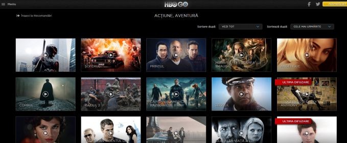 HBO GO este acum disponibil pe RCS-RDS/Digi TV