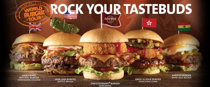 World Burger Tour ajunge la Hard Rock Cafe