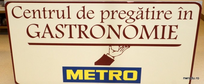 Pe la Centrul de Pregătire în Gastronomie Metro