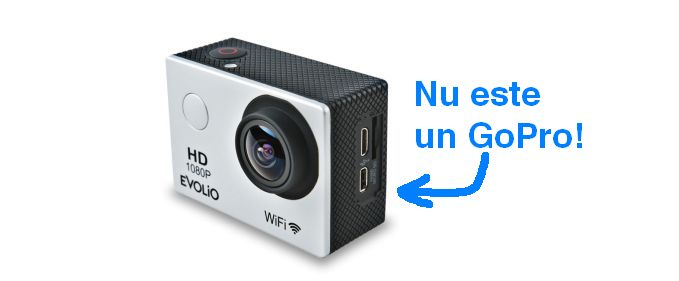 Evolio lansează propriile camere de tip GoPro