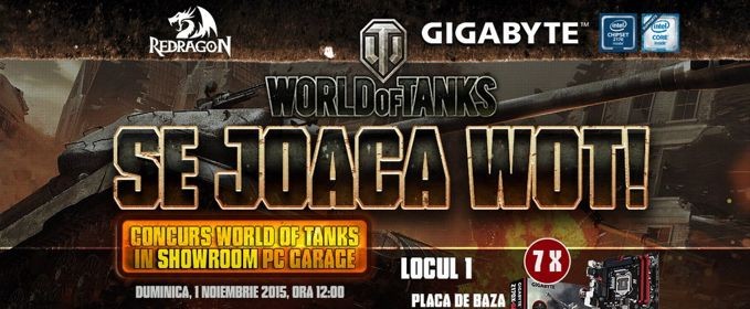 Concurs World of Tanks pe 1 noiembrie