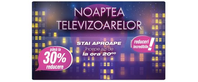 Începe Noaptea Televizoarelor (P)