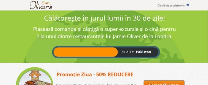 Oliviera: oferte speciale în fiecare zi la alt tip de bucătărie (P)