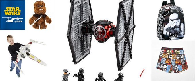 Cele mai mișto jucării, tricouri și alte produse Star Wars
