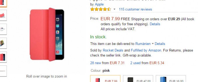 Prețuri inexplicabile pe Amazon pentru același produs