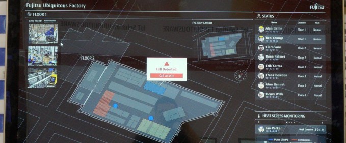 Două tehnologii Fujitsu de prevenire a accidentelor