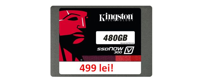 SSD 480 GB la 499 lei și alte oferte foarte bune de la IT & Mobile Days