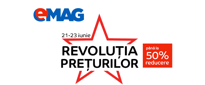 eMAG lansează Revoluția Prețurilor, trei zile de oferte speciale (p)