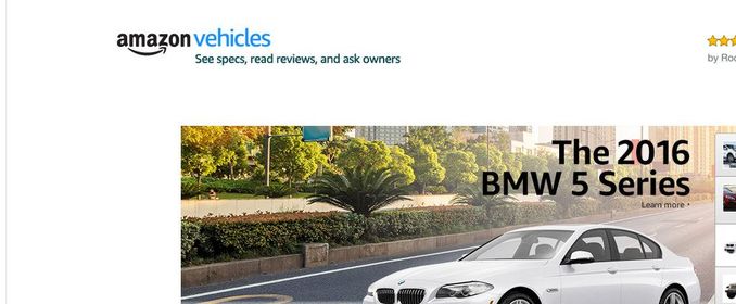 Amazon face un pas spre vânzarea de vehicule online și lansează secțiunea Vehicles