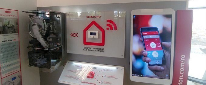 Centralele Ariston pot fi controlate și din telefon, cu tot cu scenarii complexe de încălzire