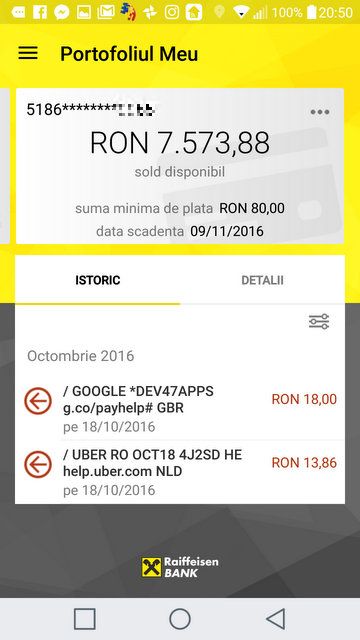 Noutăți Raiffeisen Smart Mobile Widget Care ți Spune Rapid Soldul