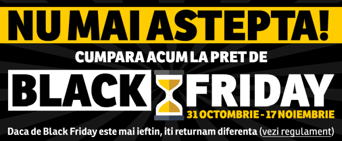 PC Garage continuă tradiția: îți dă înapoi diferența dacă produsele sunt mai ieftine de Black Friday
