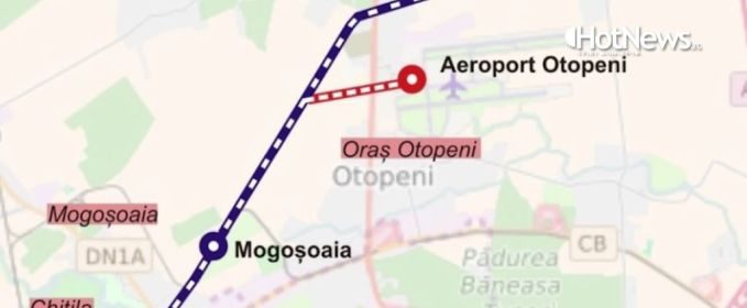 Linia modernizată Gara de Nord – Otopeni a fost clar desenată pe hârtie