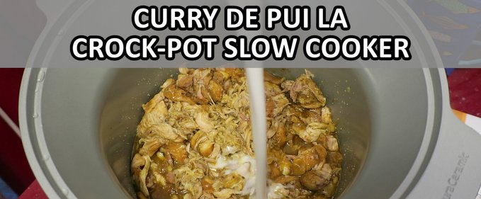 Prima rețetă la slow cookerul Crock-Pot a fost un succes