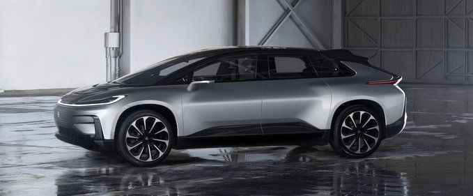 Faraday a arătat mașina electrică FF91