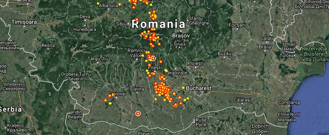 Cinci site-uri geeky de hărți în timp real