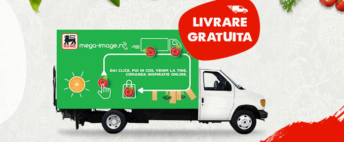 Mega Image își face propriul serviciu de comenzi online cu livrare la domiciliu