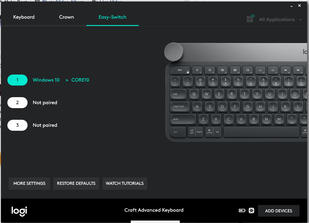 Easy switch. Logitech Craft Keyboard. Logitech options. Logitech MX Keys. Logitech Craft Advanced.