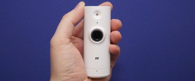 Review cameră de supraveghere: D-Link DCS-8000LH, un model mini