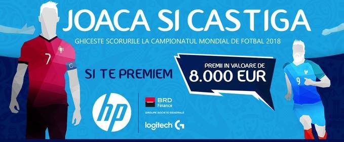 Și PC Garage are un joc de pronosticuri pentru fotbal, iar premiile sunt mari
