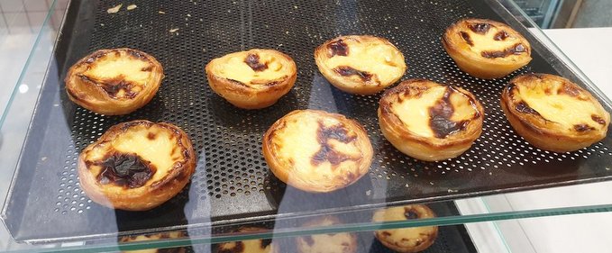 Am găsit în București pasteis de nata ca în Lisabona