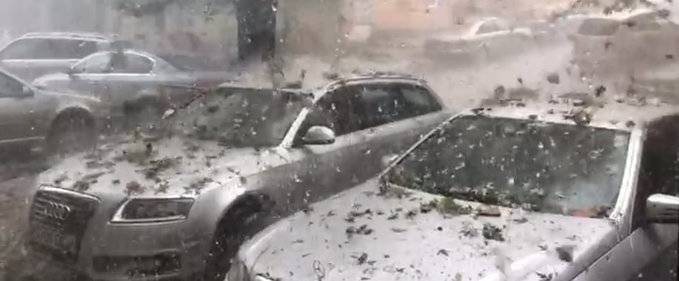 Există grindină și apoi există grindină de Zalău