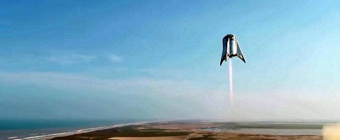 SpaceX testează cu succes racheta Starhopper cu un hop de 150 de metri