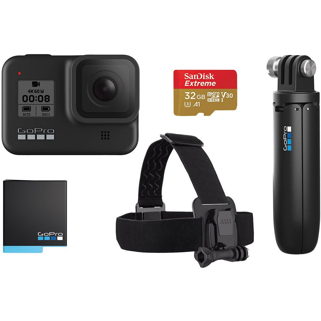 Ofertă FOARTE bună la un bundle GoPro Hero8 Black cu baterie