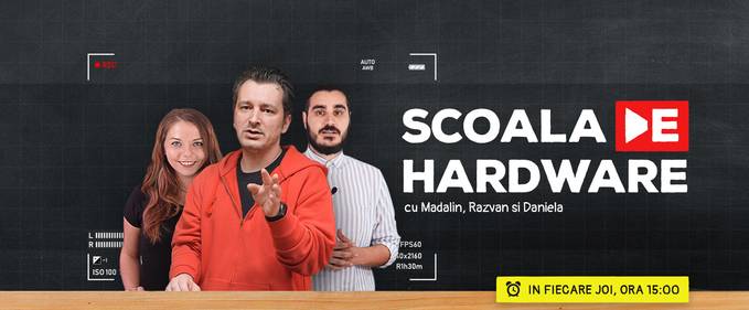 Școala de hardware se transmite online