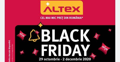 Primul catalog Altex de Black Friday 2020