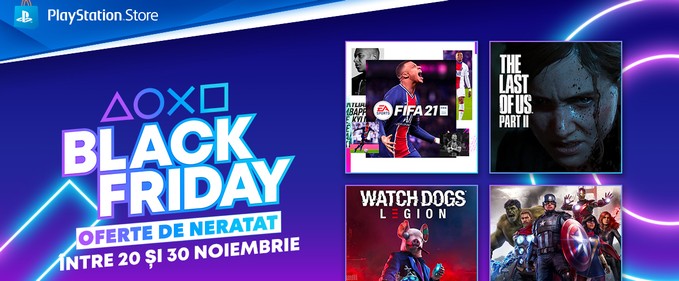A început Black Friday pe PlayStation Store