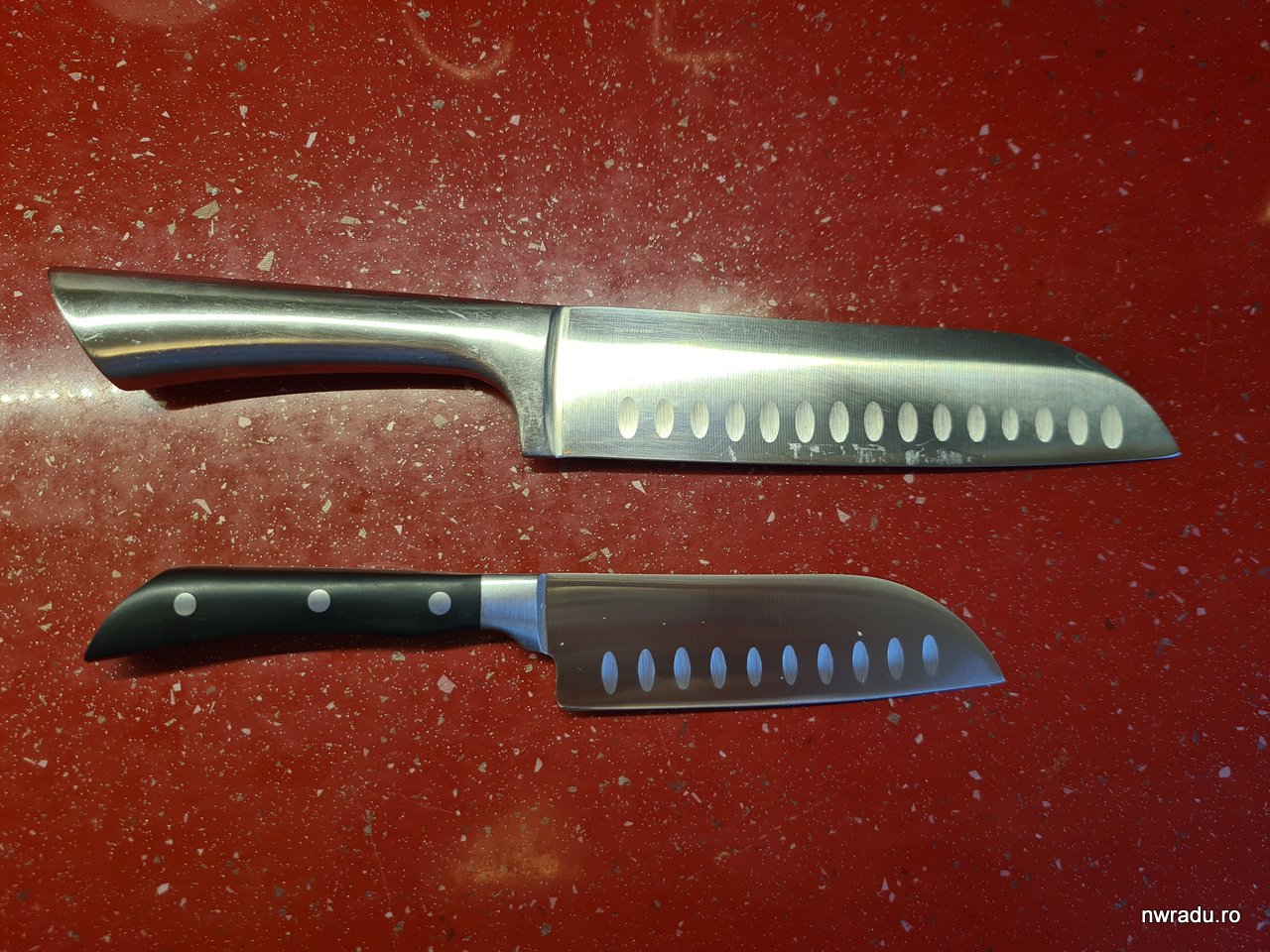 Mi-am luat o foarfecă și cuțit santoku Neoflam cu punctele Mega - nwradu blog
