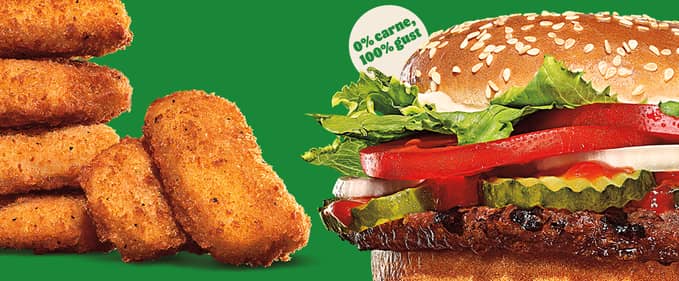 Burger King a adus în România burgerul vegetarian din “carne”
